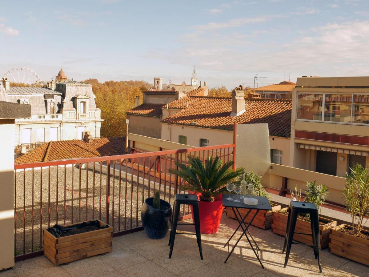 Le Penthouse Des Halles Перпинян Екстериор снимка
